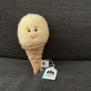 Jellycat Irresistible Ice Cream Vanilla Cone